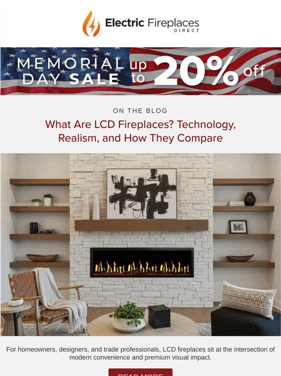 What Are LCD Fireplaces Anyway?