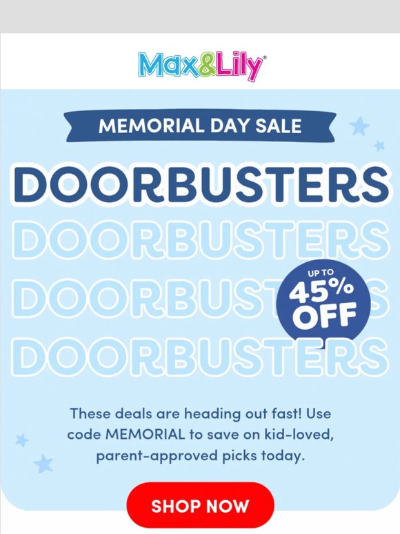 Knock-Knock: Open Up for New Doorbusters 🚪