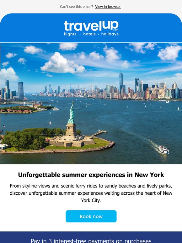 Unforgettable summer experiences in New York