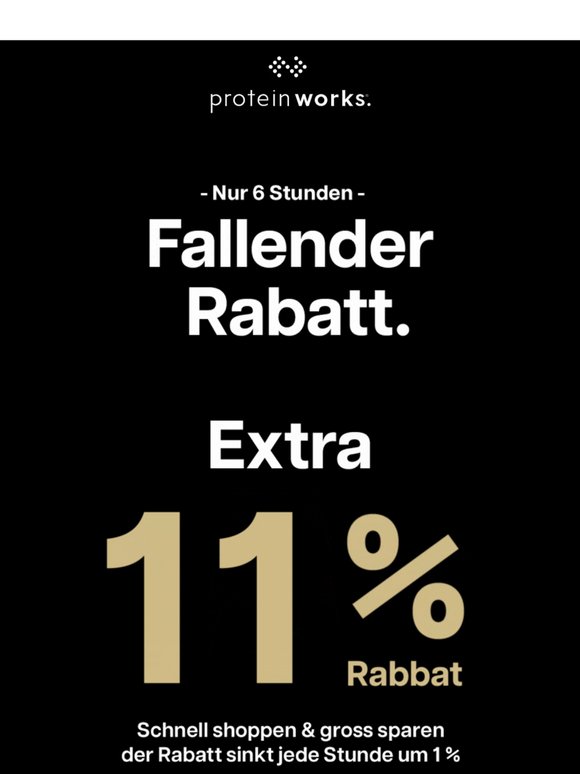 Re: EXTRA 15% RABATT auf deine Bestellung