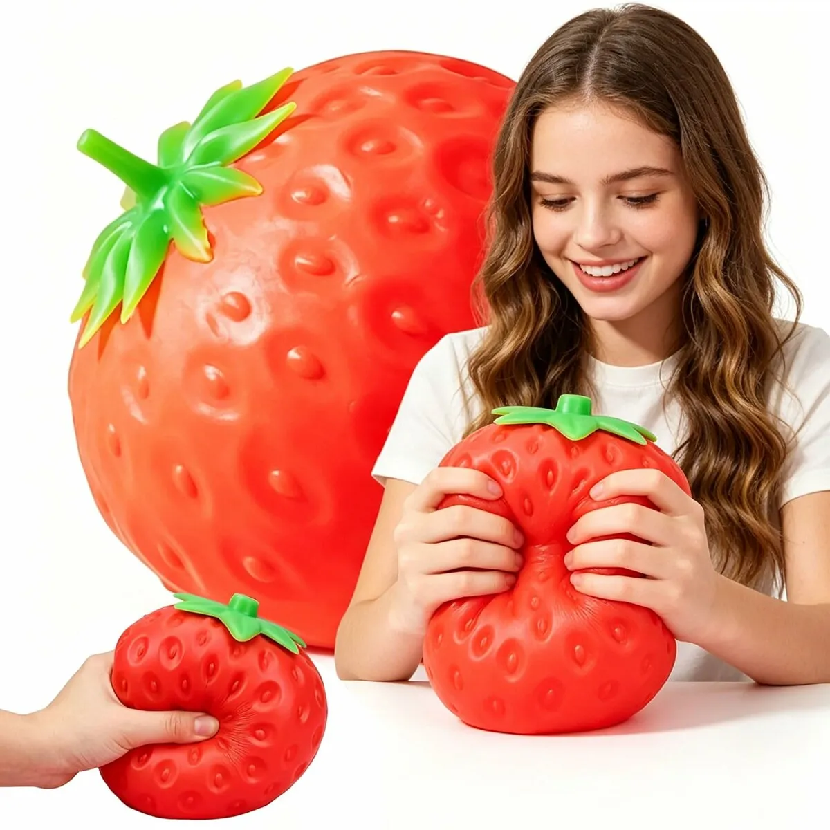 Giant Strawberry Squishy