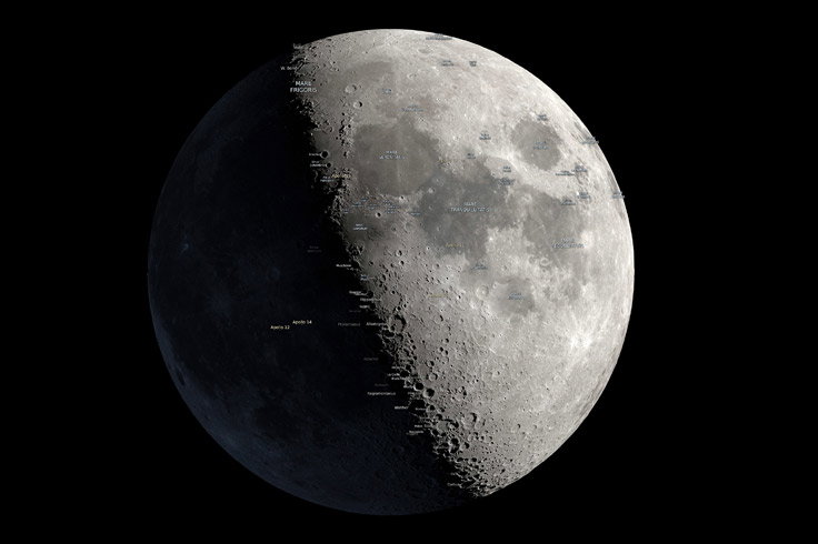 Moon_first-quarter_10-pm-EDT-May-23-2026_NASA-Visualization_FEATURED image