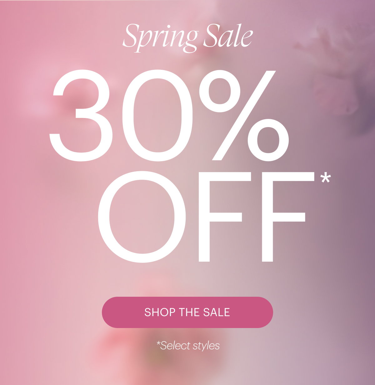 Spring sale