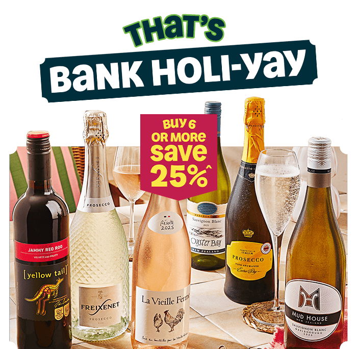 Thats Bank Holi-yay - Buy 6 or more and save 25%^