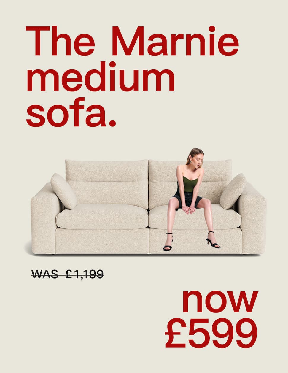 The Marnie medium sofa