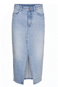Vero Moda Maxirock in Light Blue Denim und Betty Barclay Midirock in rohweiß