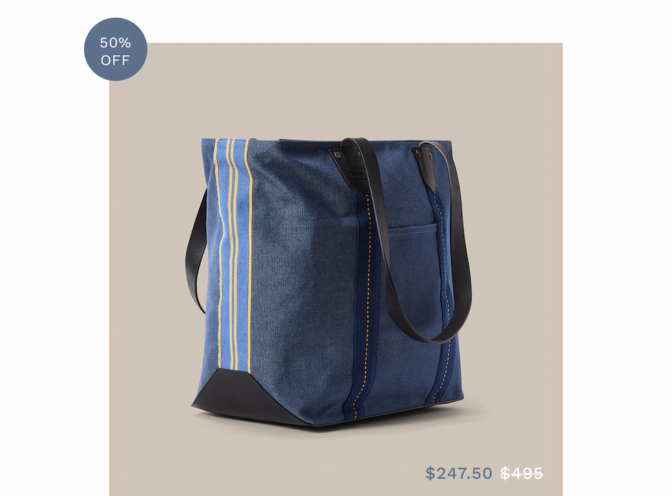 Freeman Canvas Tote Bag
