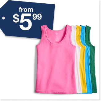 from $5.99 Women’s Tanks
