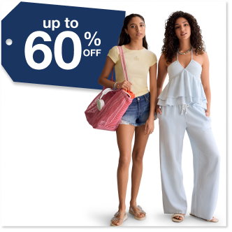 up to 60% Off Juniors’ & Young Men’s Aeropostale