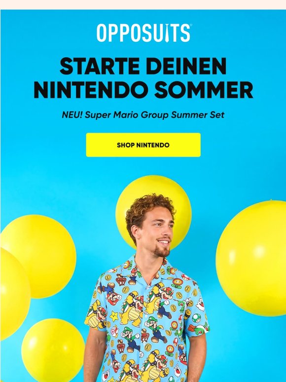 Starte deinen Nintendo Sommer ☀️