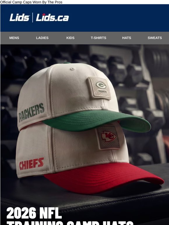 Just Dropped: 2026 NFL Training Camp Caps