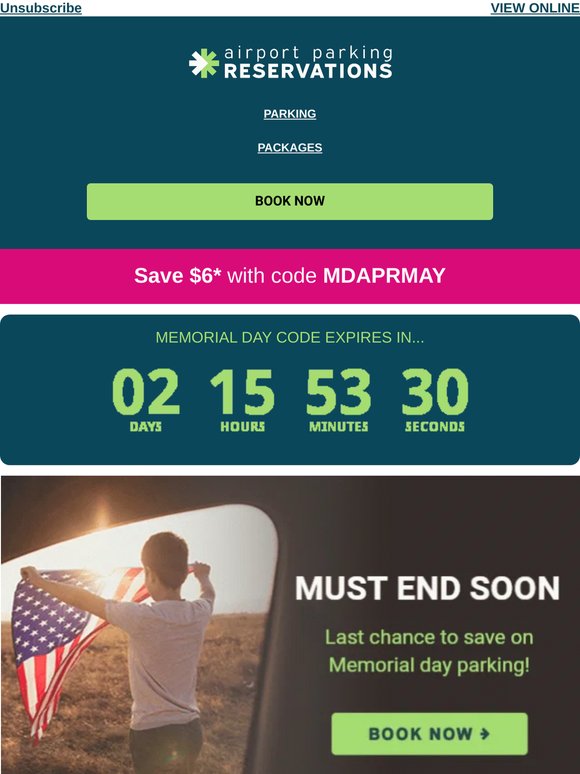 Memorial Day Sale Must End Soon!💰