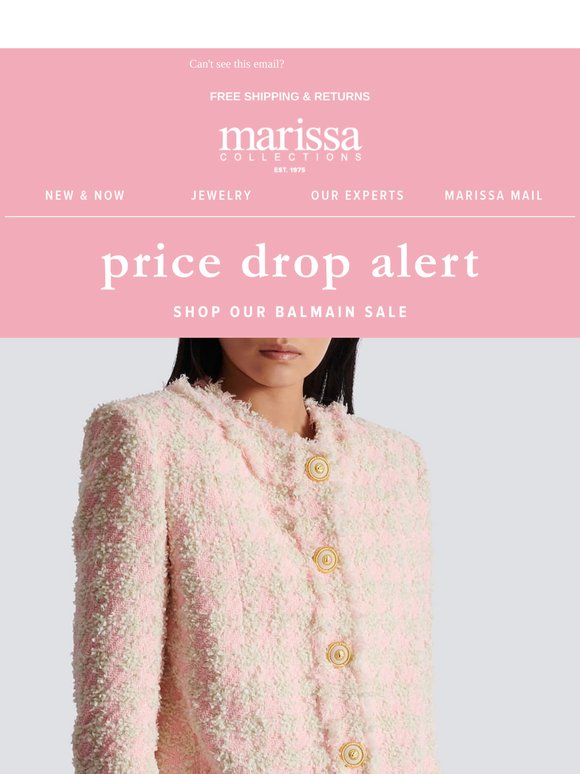 Price Drop Alert - Balmain ✨