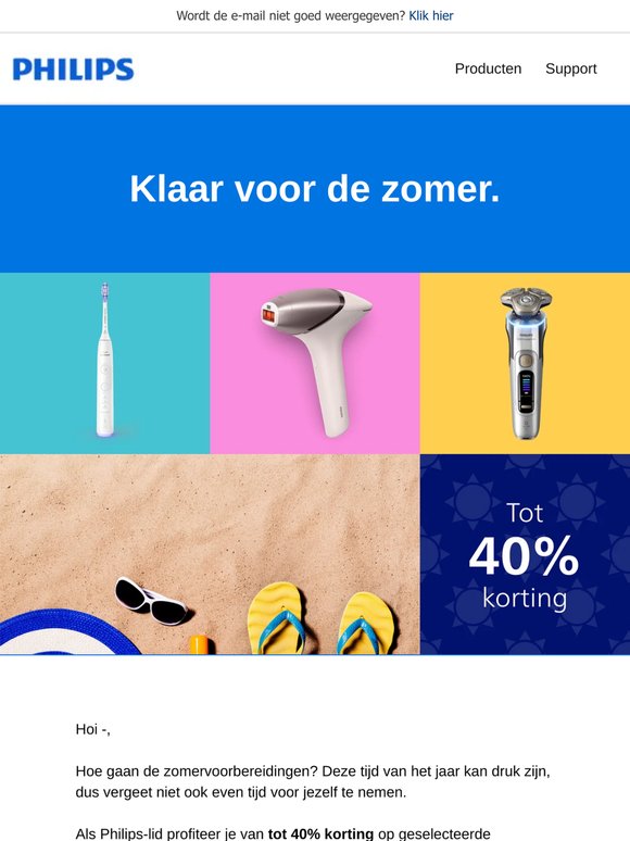 De zomer 10% slimmer starten?