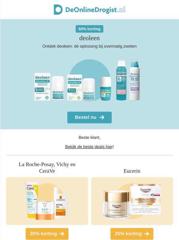 Vakantiegeld binnen? Ontdek knallende deals bij De Online Drogist