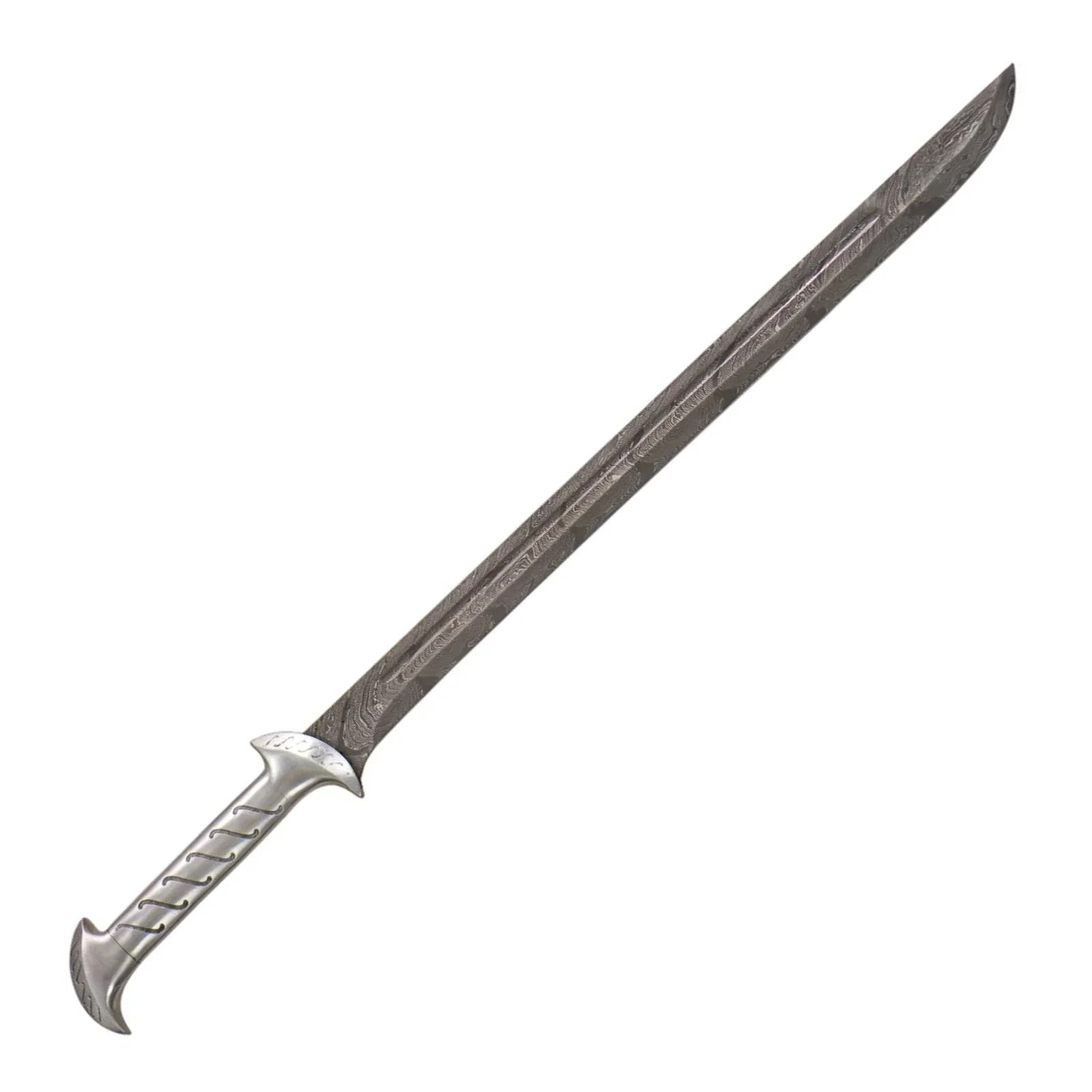 Image of Falchion Sword- Damascus Steel- 32"