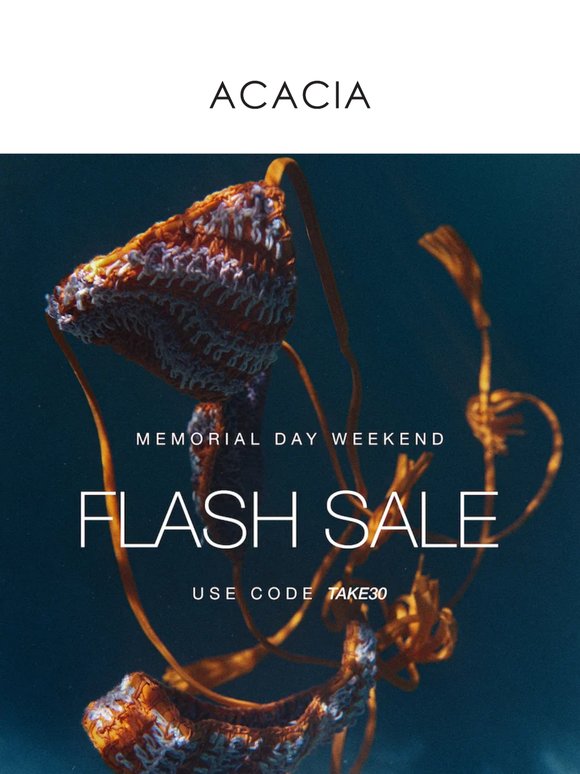 Memorial Day Weekend Flash Sale