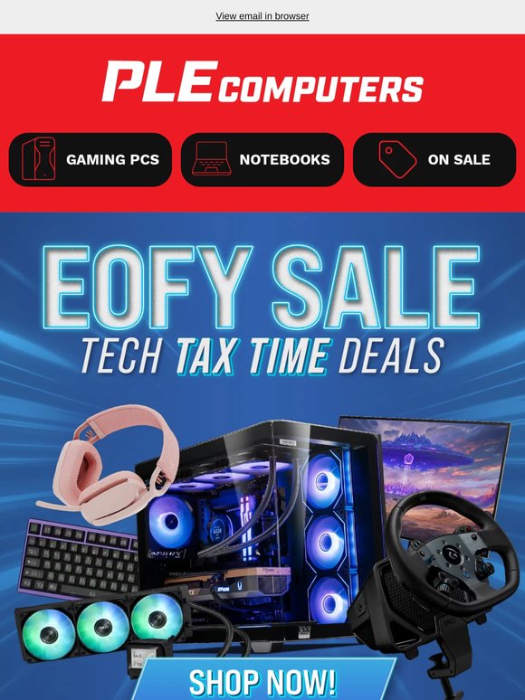 NEW EOFY deals! Get in quick 🏃