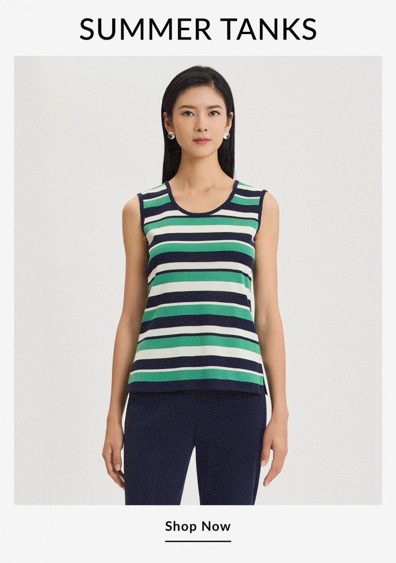 SUMMER TANKS - SHOP NOW >>