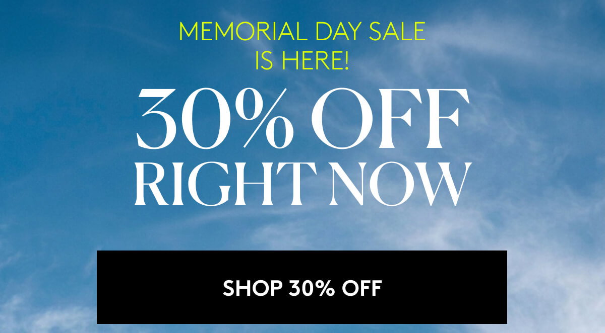 Memorial Day Sale is here!
