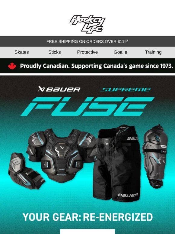 Gear up like a power player 🏒