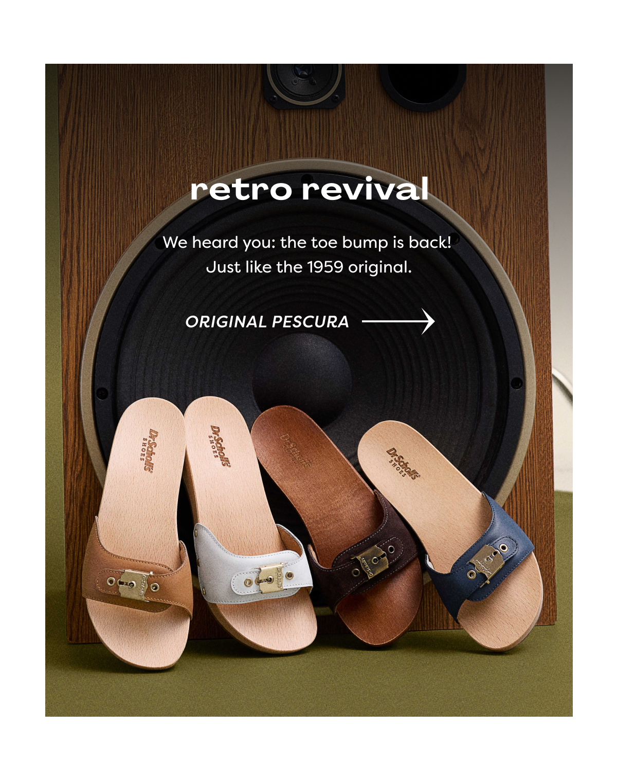 Retro Revival / We Heard You: The Toe Bump Is Back! Just Like The 1959 Original. | Original Pescura