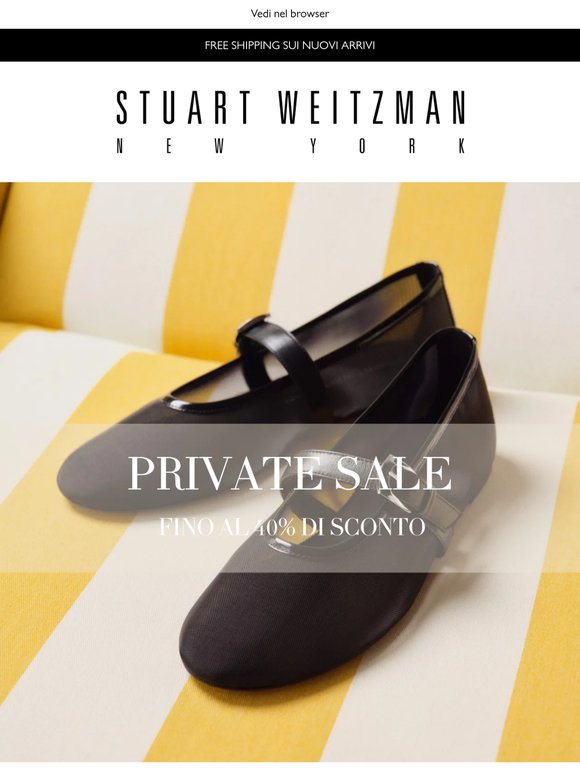 La Private Sale è ora live