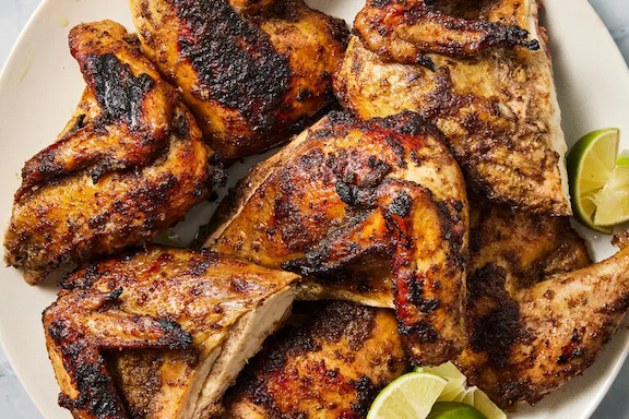 Rotisserie Jamaican Jerk Chicken