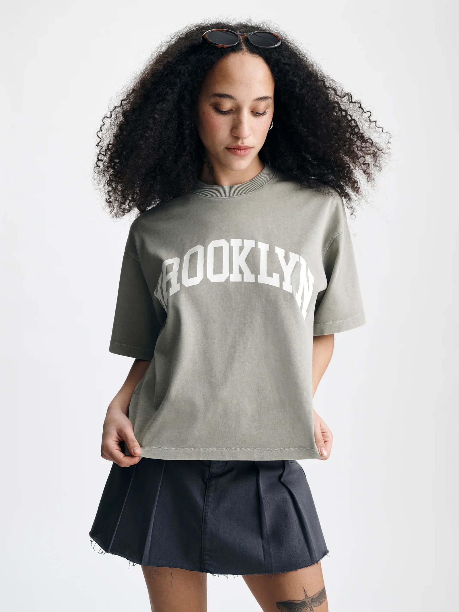 Image of Women's Brooklyn T-Shirt in Shadow