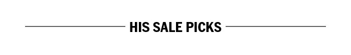 Shop His Sale Picks