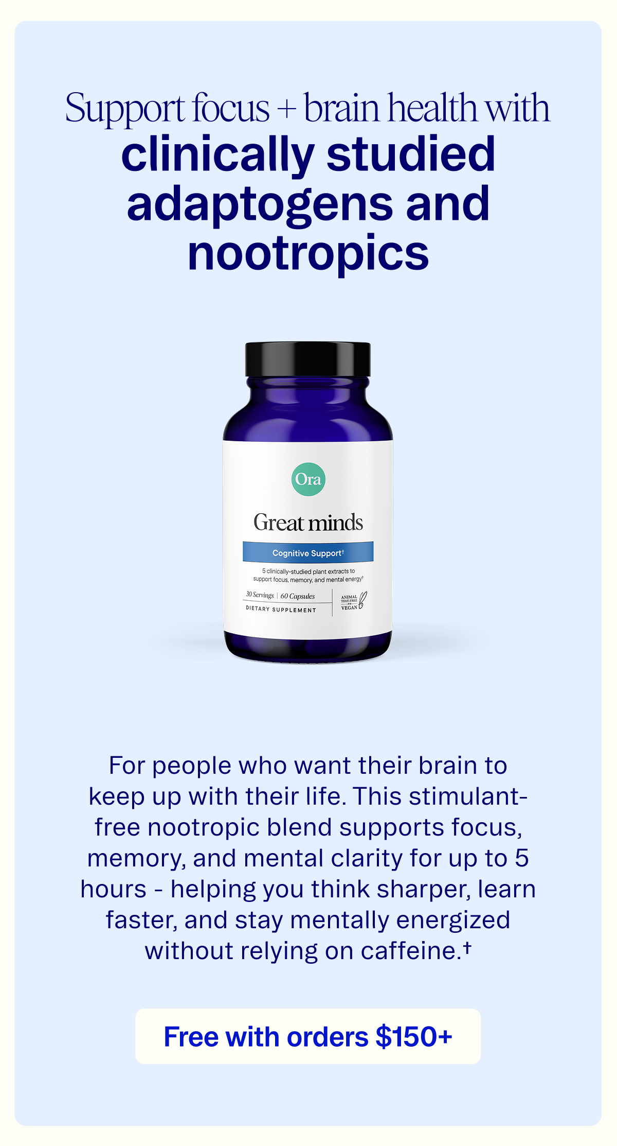 Get free cognitive support