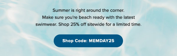 25% Off with code: MEMDAY25