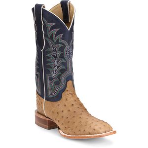 Chisolm 13" Full Quill Ostrich in  Antique Saddle (Tan).