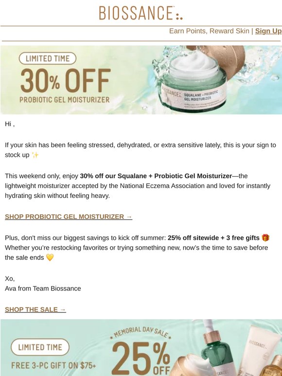 3 days only! 30% off your glow gel✨