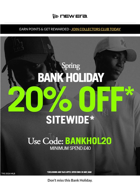 Take 20% Off: Now Live