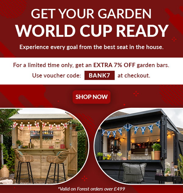 7% OFF GARDEN BARS 