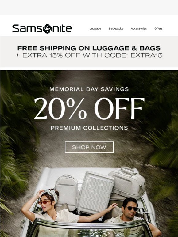 Up to 40% Off Sitewide + Extra 15% Off + FREE Shipping