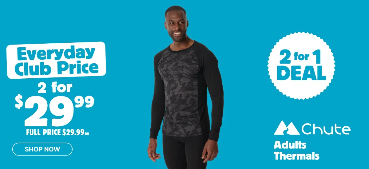 Chute Adults thermals
