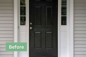 The bold front door color upgrade she wishes she tried years ago