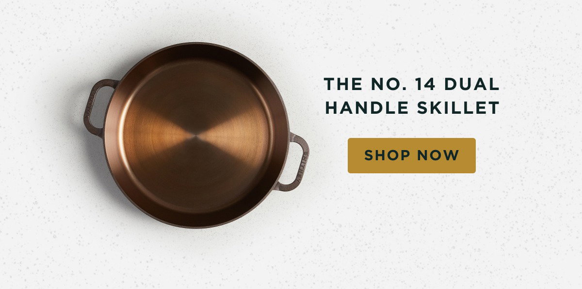 The No. 14 Dual Handle Skillet