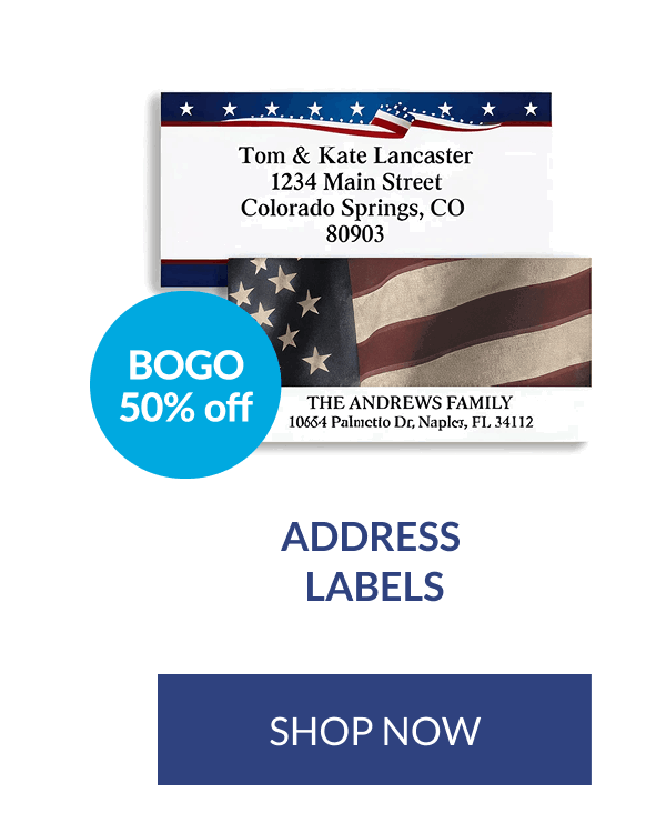 Address Labels [Click here to Shop Now]