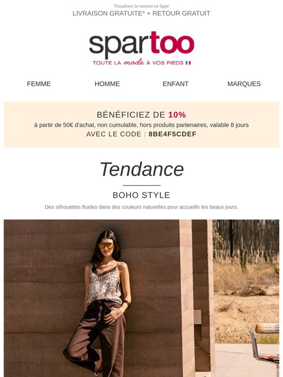 🌻 Mode bohème activé ! Livraison offerte.