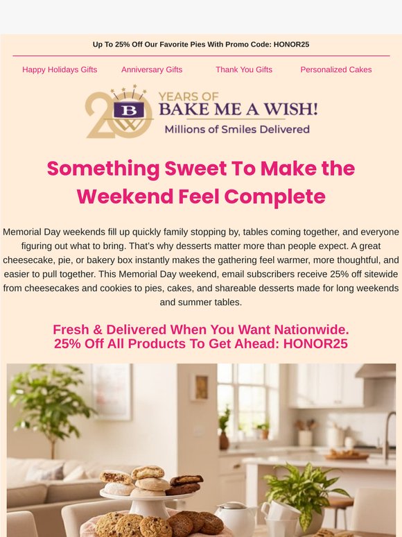 You Want the Weekend to Feel Special Your 25% Off Is Here