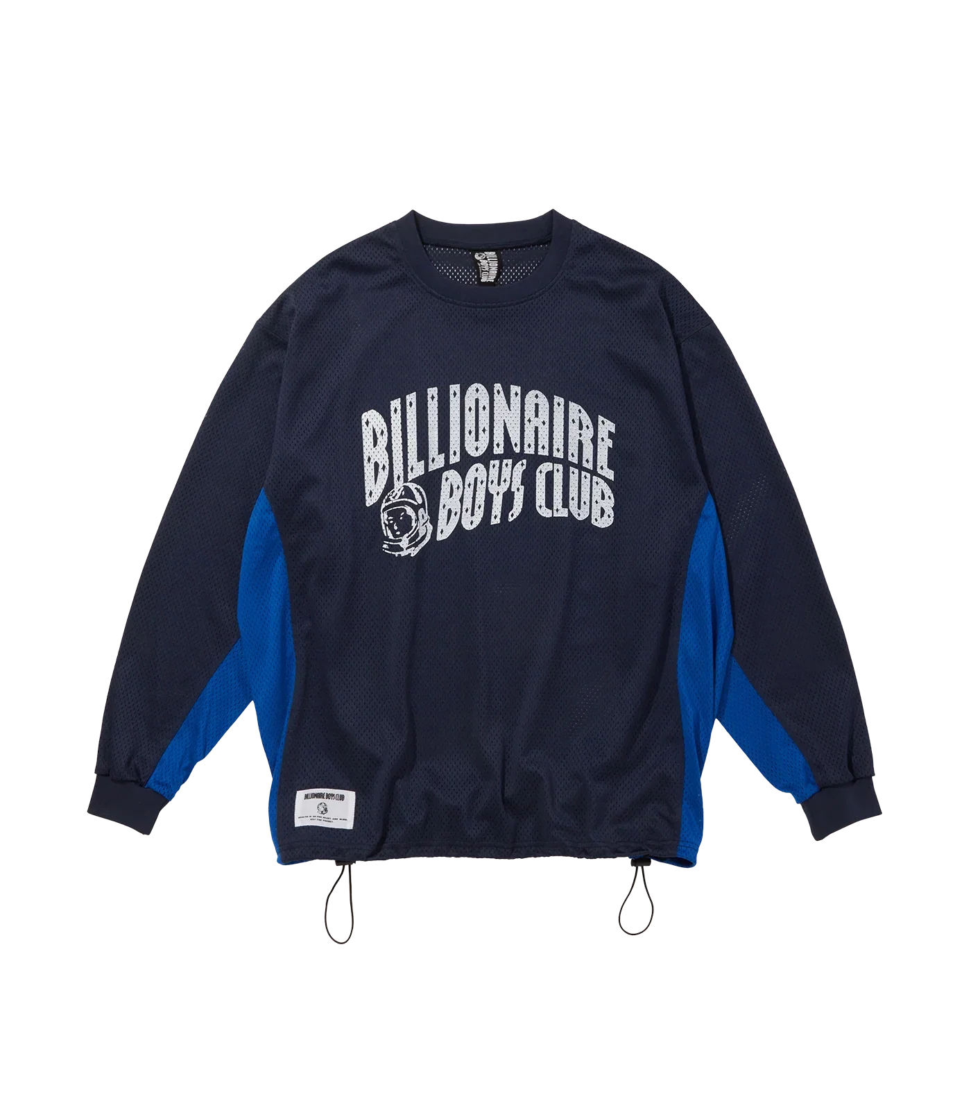 Image of ARCH LOGO MESH L/S TOP - NAVY