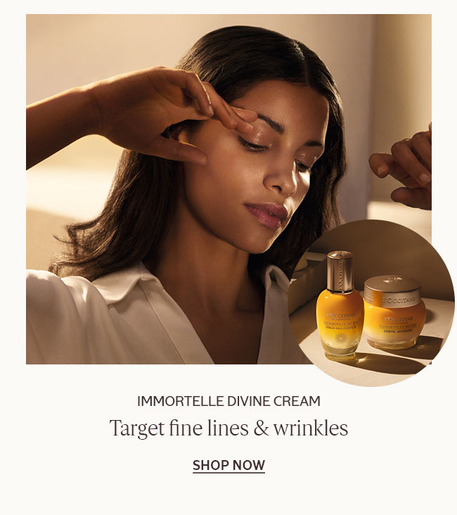 IMMORTELLE DIVINE CREAM | TARGET FINE LINES & WRINKLES  | SHOP NOW