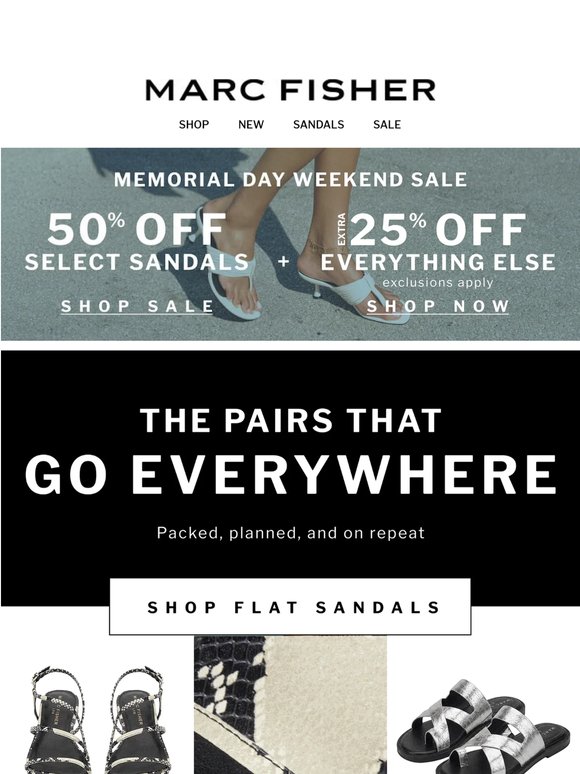 Up To 50% Off The Pairs That Go Everywhere