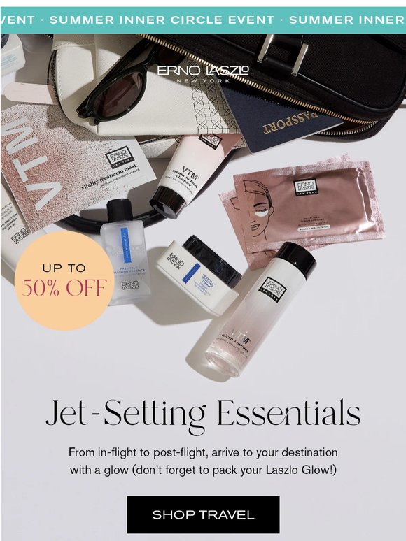 Your Summer Skin, Packed and Ready ✈️