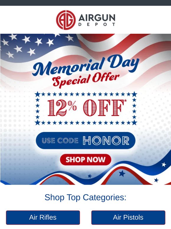 The Memorial Day Sale is LIVE