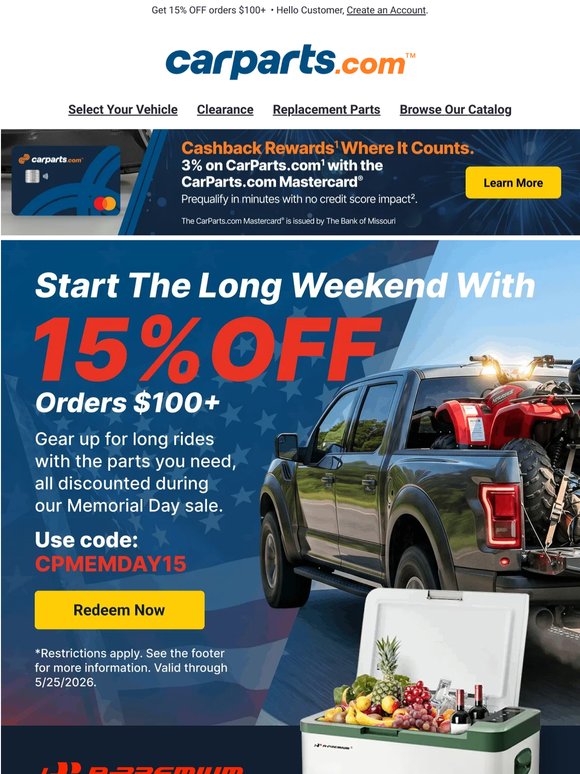 Long Weekend? Huge Discounts 🇺🇸