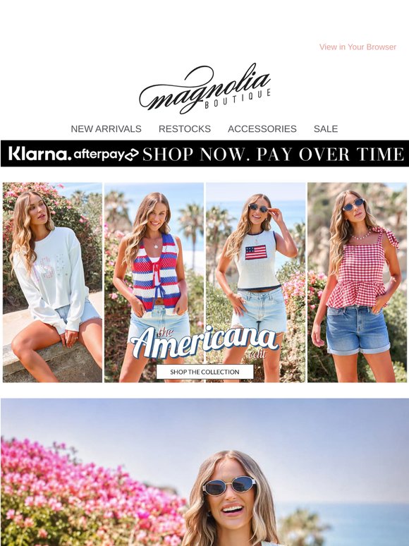 Just Dropped: The Americana Edit 🇺🇸